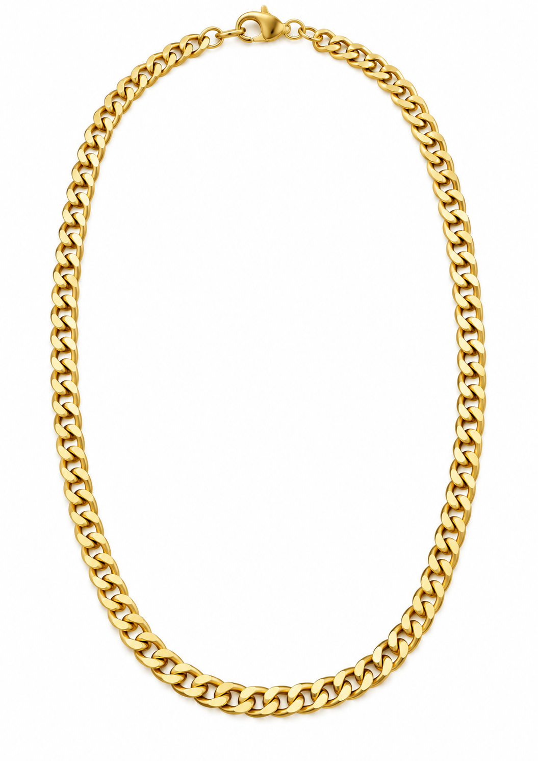 Gold Cuban – Altın Renk Kalın Gurmet Erkek Kolye