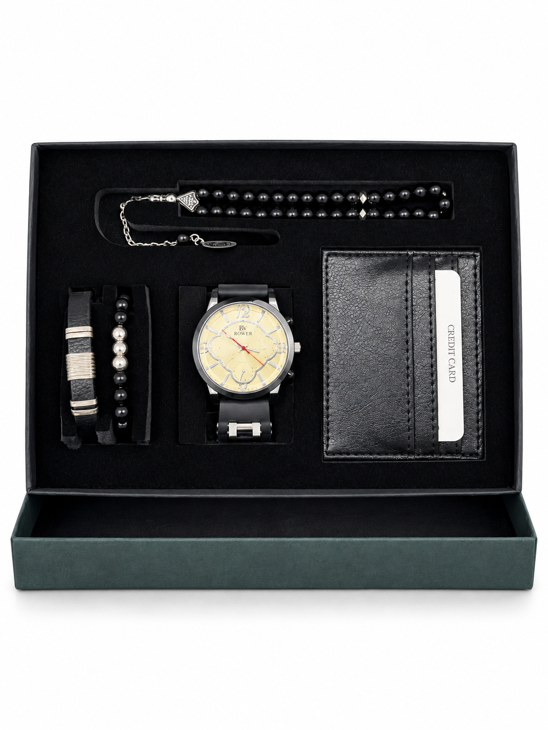 EH-003 - Black Gold Classic Erkek 5 Parça Hediye Seti
