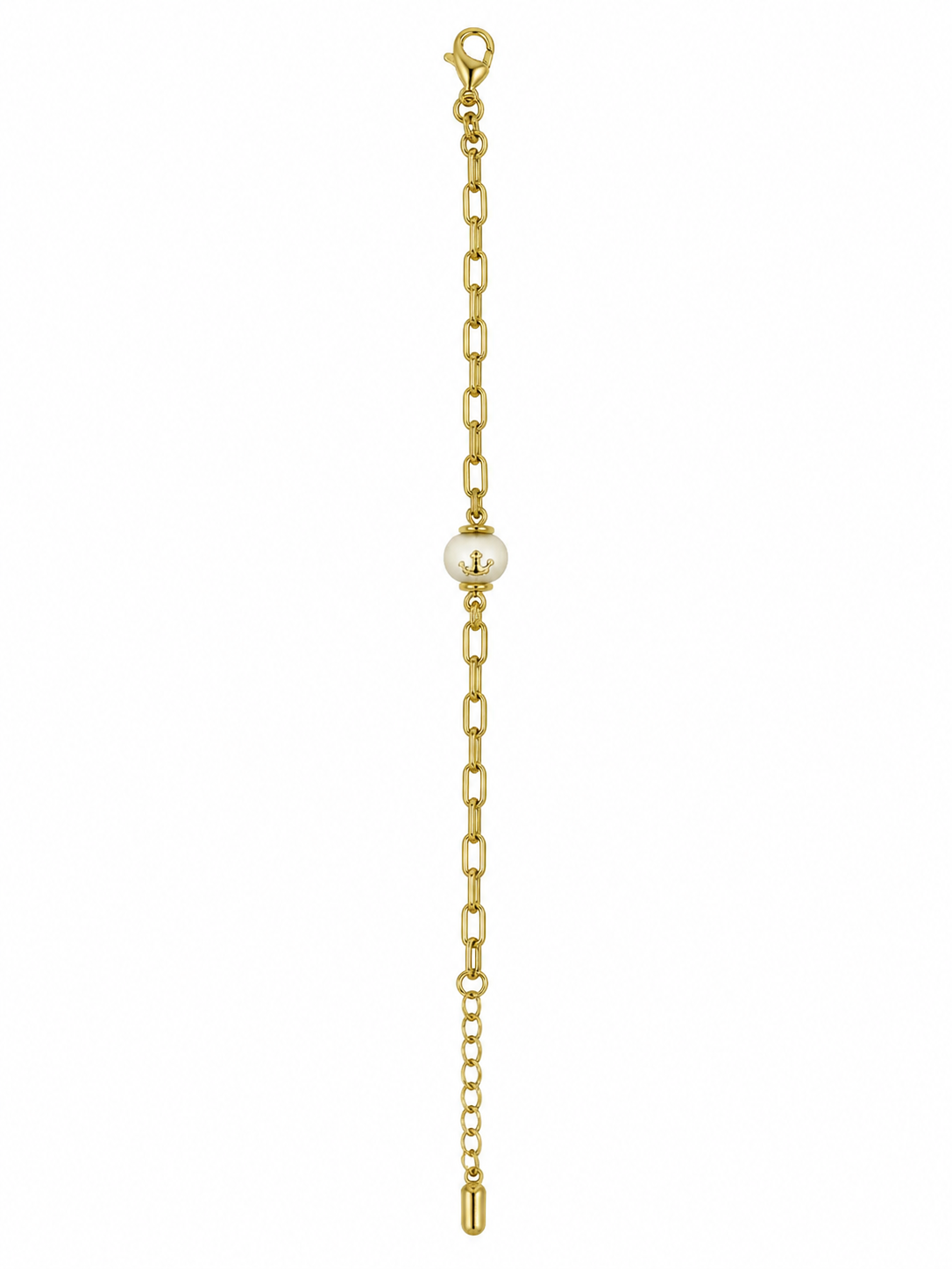 ZY-BL-033 Pearl Elegance – İnci Detaylı Zincir Bileklik