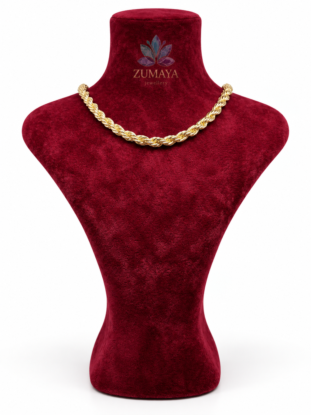 ZMK-003-Royal Braid Örgü Zincir Kolye