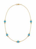 ZMK-013-Blue Eye Nazar Boncuklu Kolye