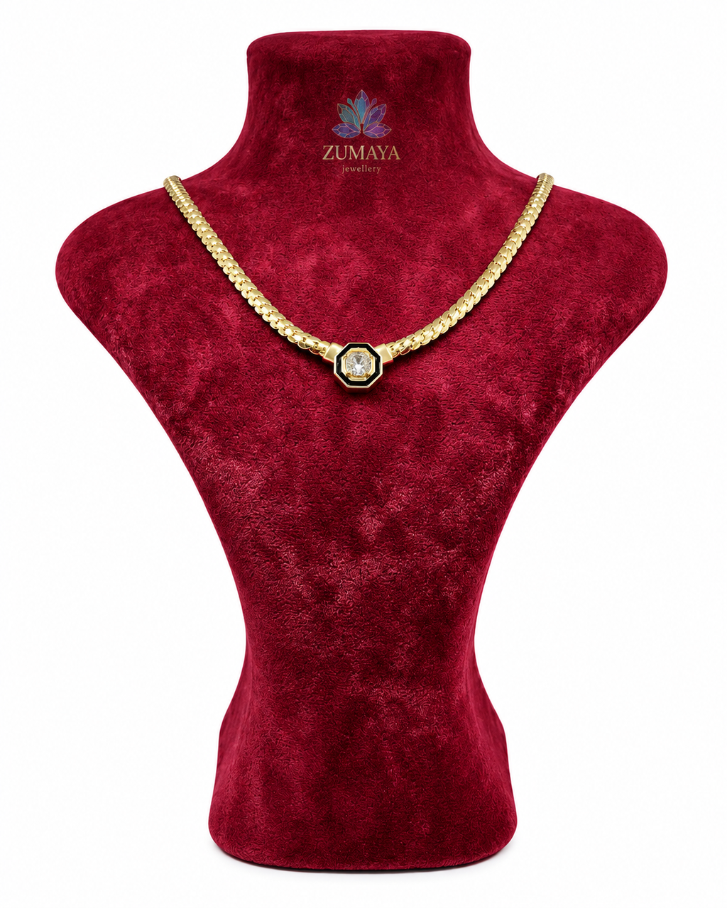 ZMK-028 Royal Diamond Küçük Taşlı Kolye