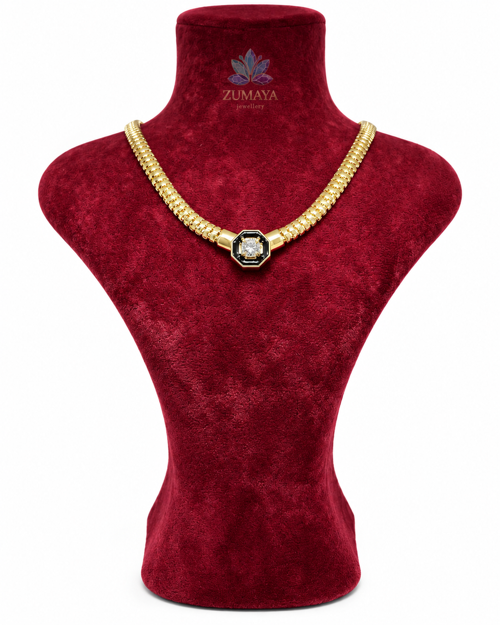 ZMK-029 Royal Diamond Büyük Taşlı Kolye