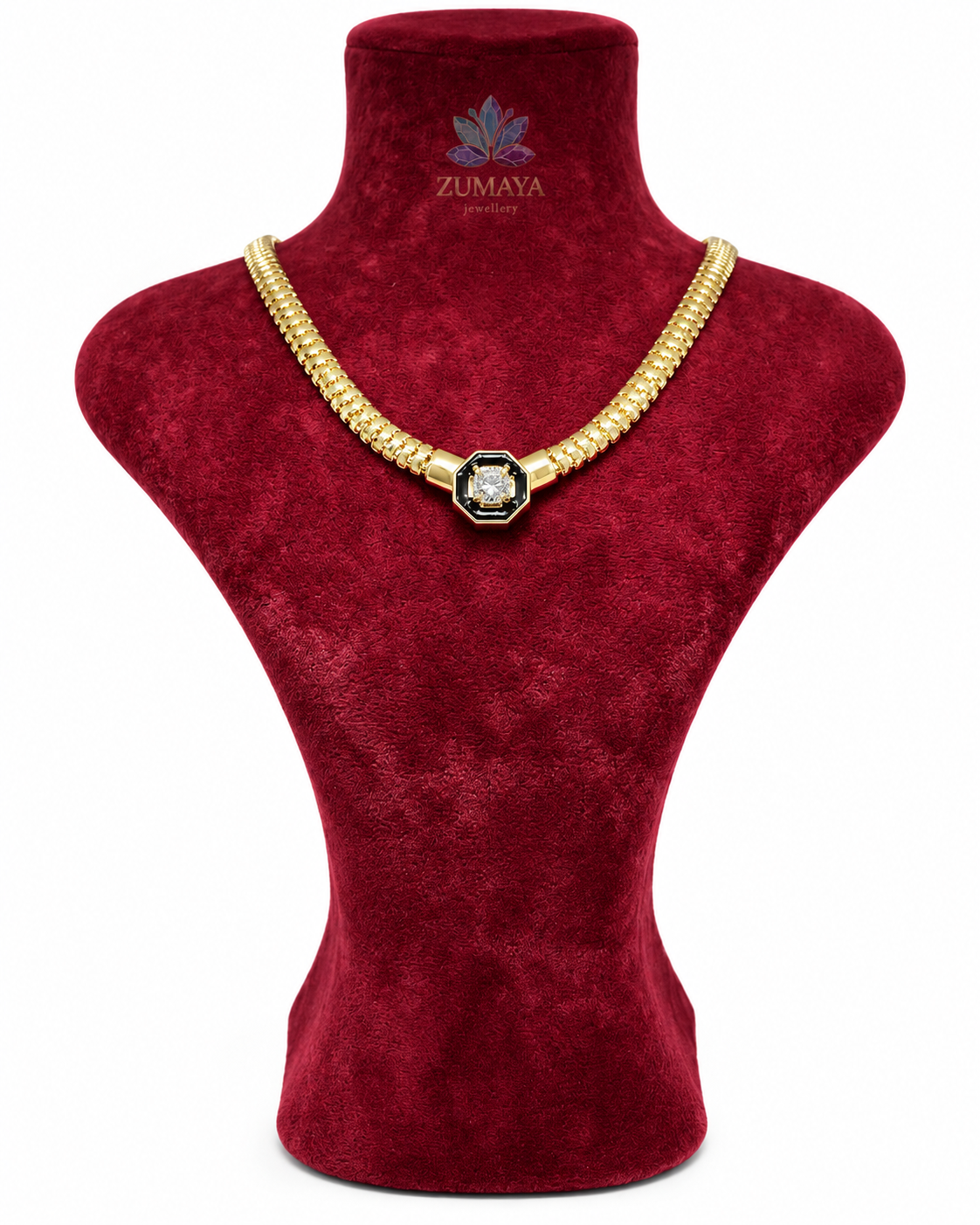 ZMK-029 Royal Diamond Büyük Taşlı Kolye