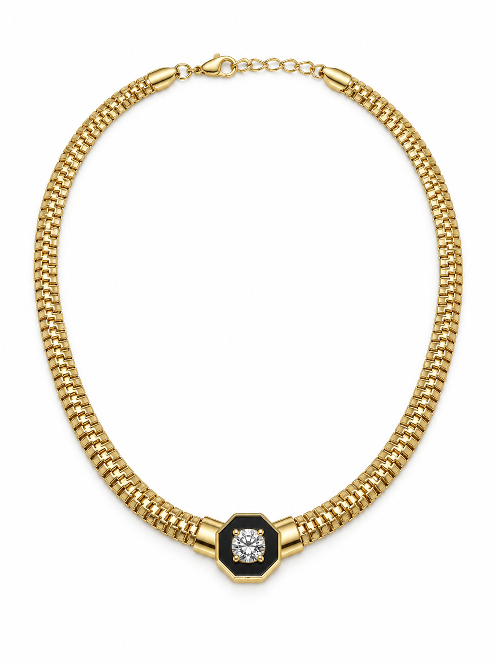 ZMK-029 Royal Diamond Büyük Taşlı Kolye