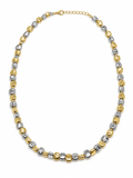 ZMK-030 Duo Shine – Çift Renkli Modern Kolye