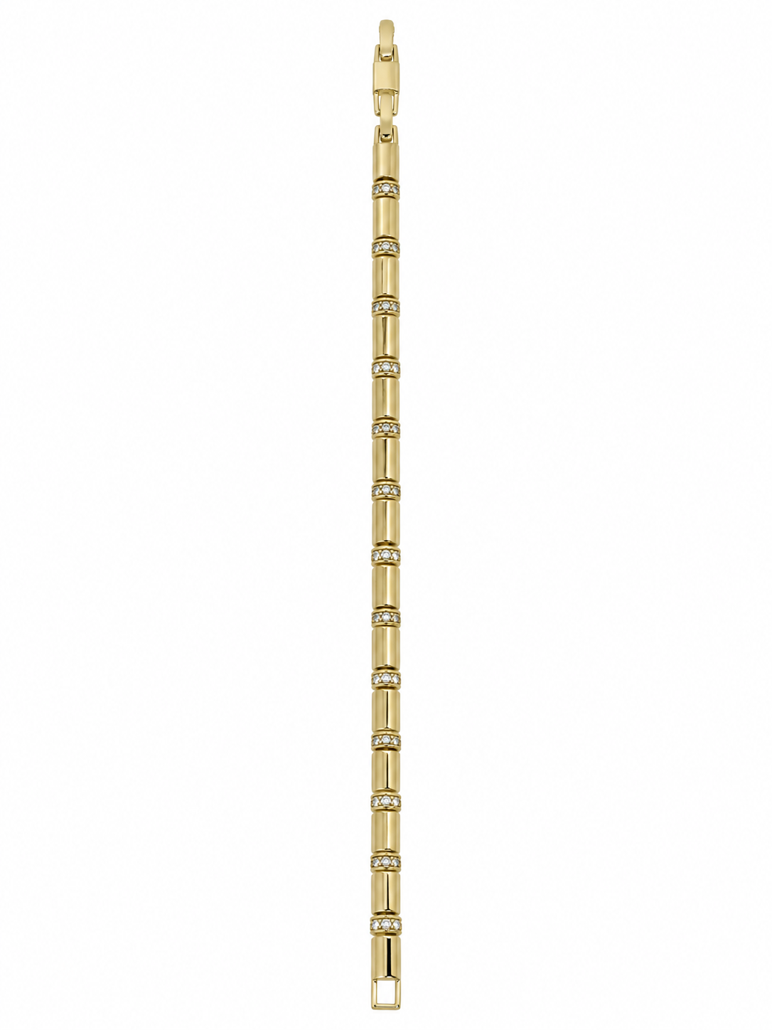 ZY-BL-015 – Royal Shine Taş Detaylı Gold Bileklik