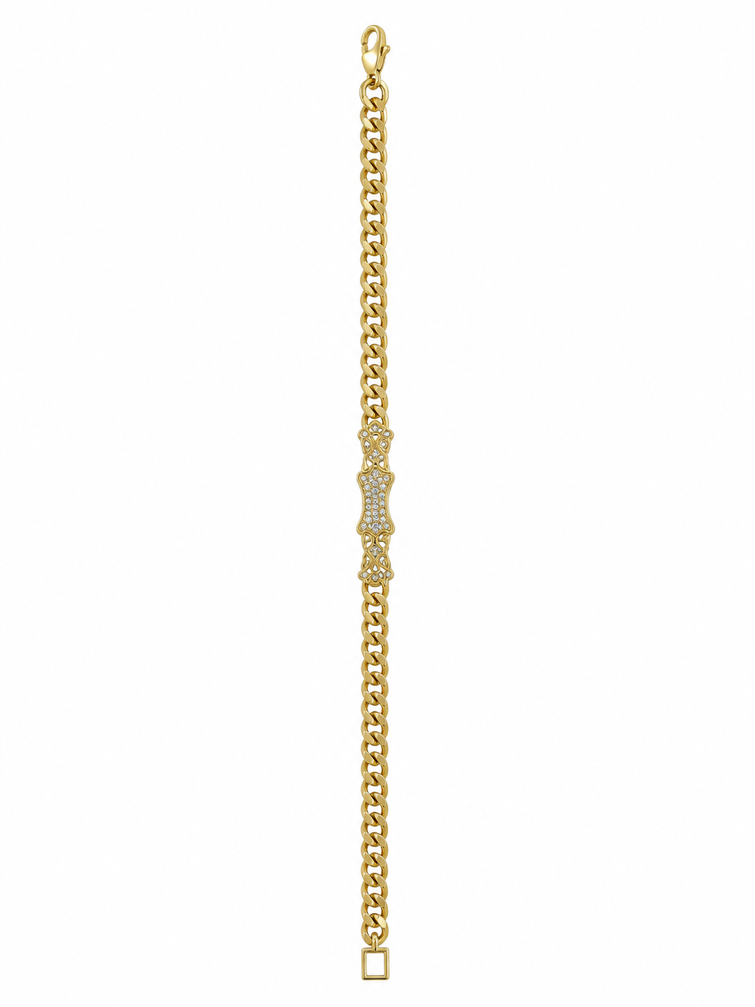 ZY-BL-018 – Ottoman Elegance İşlemeli Gold Bileklik