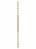 ZY-BL-025 – Crystal Blocks Dikdörtgen Taşlı Gold Bileklik